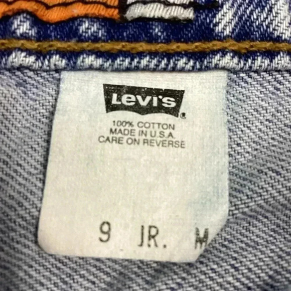 Vintage Levi’s 90s silver tab cropped denim - Picture 3 of 8
